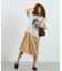 REGIMENTAL STRIPE SKIRT GRAPHIC DRESS