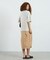 REGIMENTAL STRIPE SKIRT GRAPHIC DRESS