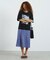 REGIMENTAL STRIPE SKIRT GRAPHIC DRESS