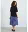 REGIMENTAL STRIPE SKIRT GRAPHIC DRESS