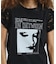 LACE SLEEVE GRAPHIC TOP