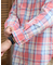 先染めチェックシャツ