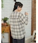 チェックネルシャツ