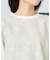 ストライプ袖ボタンTシャツ