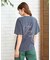 バックロゴTシャツ