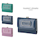 57900シンプルバイカラー がま口折り財布 [tsumori chisato CARRY][ツモリチサト キャリー]
