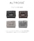 333051アルア 三つ折り 財布 [ALTROSE][アルトローズ]