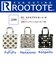 1293EU. スクエア.ラミネートーN [ROOTOTE][ルートート]