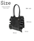 CL240361FAKE LEATHER FRILL BAG [THEATRE PRODUCTS][シアタープロダクツ]