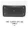 CL240845FAKE LEATHER TOTE BAGCHARLE-L- [THEATRE PRODUCTS][シアタープロダクツ]