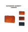490-59202フルイド 本革 L字型ファスナー 二つ折り財布 [キャサリンハムネット][KATHARINE HAMNETT LONDON]