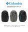PU8826Juno Forest 25L バックパック [Columbia][コロンビア]