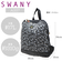 A337リュック S モノクロプリント ハローキティコラボ [SWANY][スワニー]