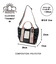 CL2310342WAY POLYESTER FRILL TOTE “THAMES”-M-  トートバッグ[THEATRE PRODUCTS][シアタープロダクツ]