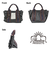 CL2403632WAY POLYESTER FRILL TOTE “THAMES”-M- トートバッグ [THEATRE PRODUCTS][シアタープロダクツ]