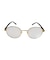 GUCCI メガネ メンズ ラウンド メタルフレーム ゴールド GG1585O-001