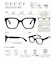 GUCCI メガネ レディースワイドスクエア インジェクションフレーム ブラック GG2191O-001
