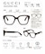 GUCCI メガネ レディースワイドスクエア インジェクションフレーム ハバナ GG2193O-002