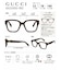 GUCCI メガネ レディースワイドスクエア インジェクションフレーム ハバナ GG2193O-002