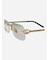 GUCCI メガネ レディース スクエア リムレス メタルフレーム ゴールド GG2231O-001