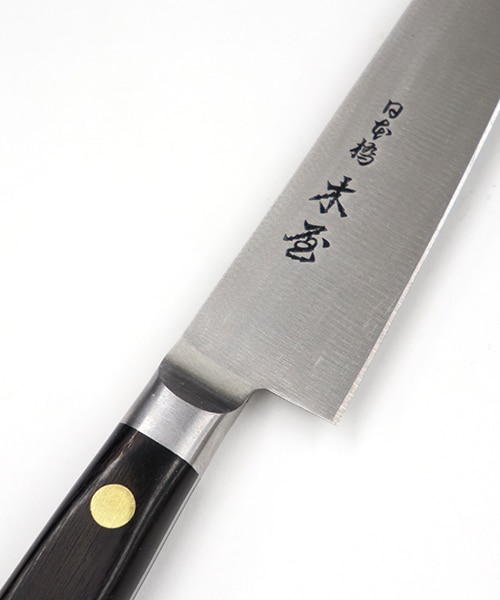 No6 ペティナイフ（鍔付炭素鋼）130mm｜ニホンバシキヤ ホンテンの通販