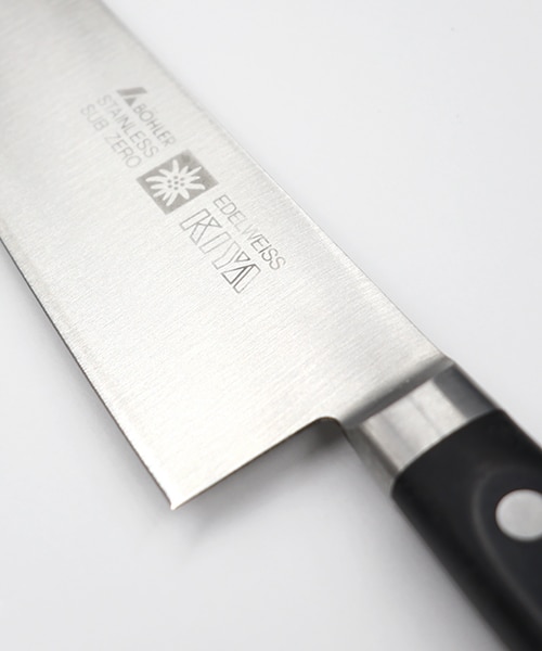 日本橋 木屋 牛刀 エーデルワイス 包丁 No.160 200mm 新品未使用 No160 牛刀 エーデルワイス 鍔付 200mm｜ニホンバシキヤ