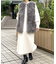 フェイクファーベスト