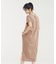 【大人のいちまんワンピ】シルケット天竺スキッパーワンピース