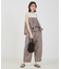 シャイニータフタワイドテーパードパンツ