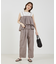 シャイニータフタワイドテーパードパンツ