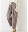 シャイニータフタワイドテーパードパンツ