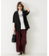シャイニータフタワイドテーパードパンツ