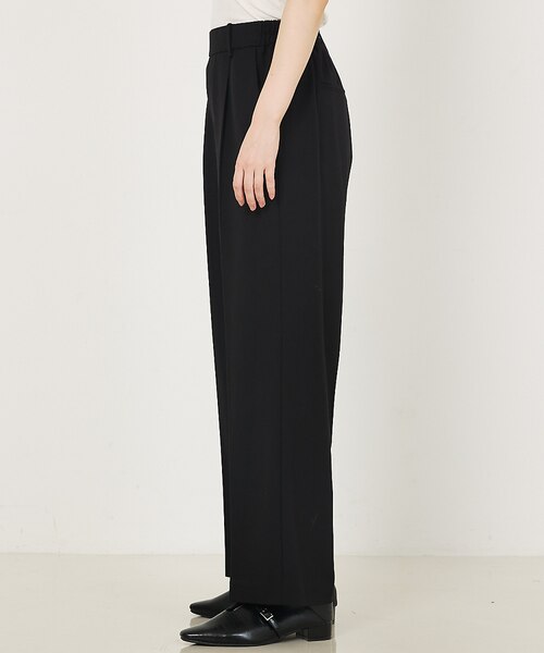 セットアップ対応】TRストレッチタックセミワイドパンツ｜アバハウス