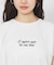 刺繍ロゴTシャツ