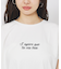 刺繍ロゴTシャツ