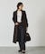 【ロングセラー】ベルト付きロングコート