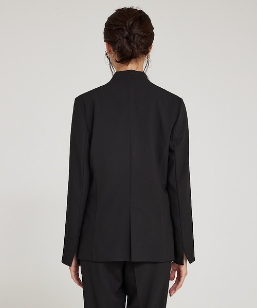 WEB Domani掲載】【エニデイカセット】ノーカラージャケット