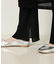 【セットアップ対応】ニットスカートレイヤードパンツ