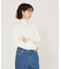 ストレッチリブハイネックプルオーバー