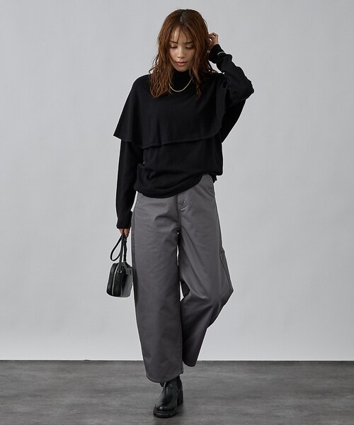 ハイネックケーププルオーバー｜アバハウスマヴィの通販｜&mall