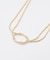 ノットショートネックレス