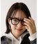 【UVカット】クリアレンズ伊達眼鏡