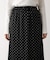 ドットマーメイドスカート