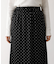 ドットマーメイドスカート