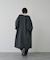 【体型カバー】ノーカラーロングコート