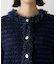 ツィードニットジャケット