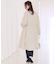【春アウター】ノーカラーコート/通勤/きれいめ/ロング/セミオケ/春服