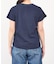 【新色チャコールグレー入荷】甘編み天竺フロッキープリントTシャツ