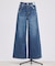【SOMETHING】LISAスーパーワイドパンツ/デニム/シーズンレス