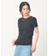 【ウエスト細見え】サイドギャザーTシャツ